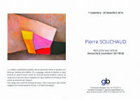 Pierre SOUCHAUD  Architectures sensibles. Du 7 novembre au 20 décembre 2015 à TOURS. Indre-et-loire. 